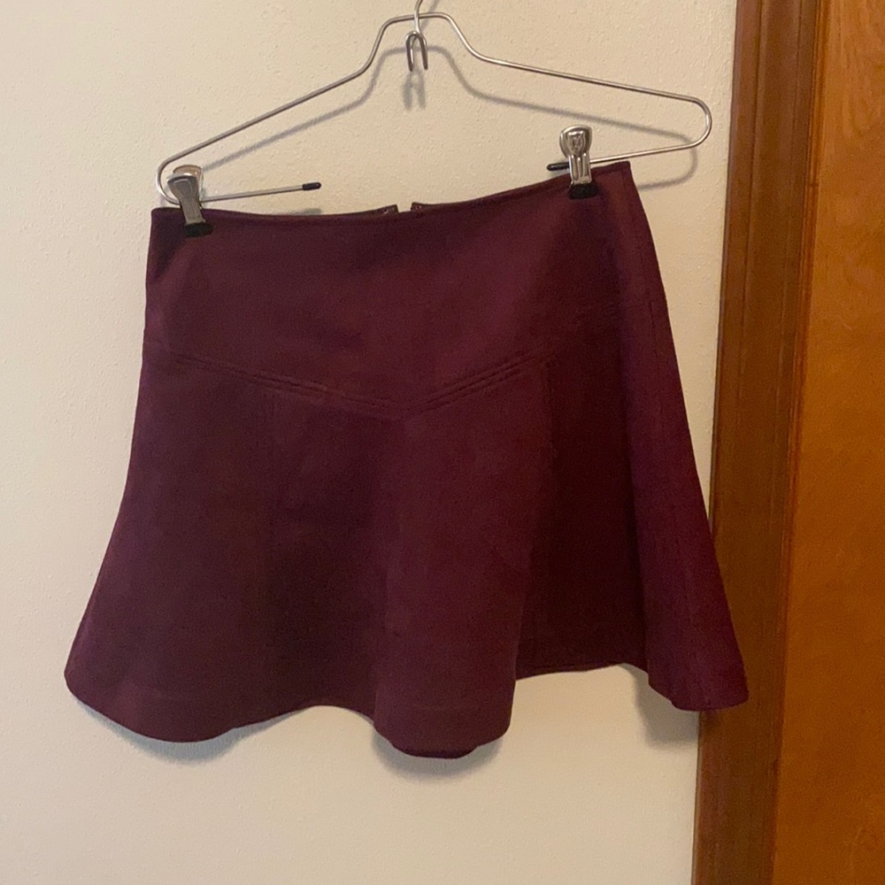 Jack by bb Dakota suede mini skirt